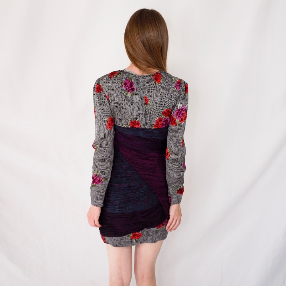 Jill Stuart Cocktail Rose Jessica Mini Dress 0460 - Picture 4 of 8